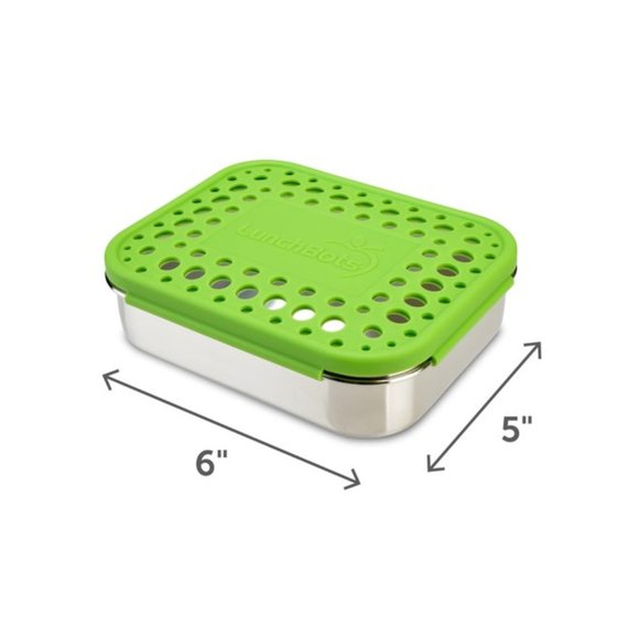 BRAND NEW! Never Used! Set of 2 Lunchbots Quads (with pink & green dot covers) - Picture 8 of 8